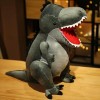 KiLoom Anime Cartoon Dinosaure Tricératops Tyrannosaure Croisement Animal Peluche Poupée Coussin Décoration Cadeau Garçon Fil