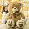 Grande Taille Ours en Peluche Jouet Mignon Géant Ours Énorme Poupée en Peluche Enfants Jouets Cadeau D’Anniversaire pour Peti