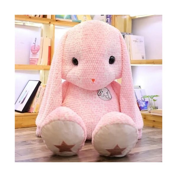 Gros Lapin Peluche Jouet Animal Peluche Lapin À Longues Oreilles Oreiller Jouet Enfants Jouets Anniversaire Saint Valentin Ca