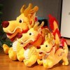 Neamou Animal en Peluche De Lannée du Dragon, Jouet en Peluche De Dragon Chinois, Peluches De Poupée du Zodiaque Chinois, Ca