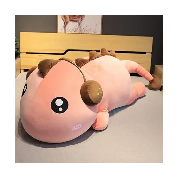 EacTEL Grande Taille Mignon Dinosaure Peluche Jouet Peluche Dessin Animé Animal Dinosaure en Peluche Poupée Oreiller Enfants 