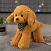EacTEL Caniche Mignon Peluche Jouet Ours en Peluche Chien Pet Poupée Chiot Poupée Enfants Cadeau Fille Chambre Décoration Pel
