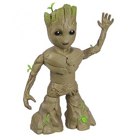 Marvel Studios I Am Groot Groove N Grow Groot, Figurine Interactive de 34 cm, Jouet de Super-héros