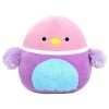 Squishmallow Peluche officielle Kellytoy à collectionner Ferme Squad Animaux doux Lilibet Pastel Duck, 20,3 cm 