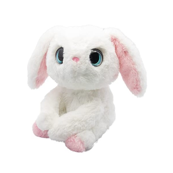 Joy Toy - Peluche Interactive My Fuzzy Friends Lapin dans Un Emballage Cadeau 22,7 x 13,5 x 25,4 cm, Multicolore