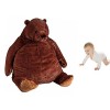 SANYISAN Djungelskog Bear Plush Toys Brown , Big Teddy Oreiller en Peluche pour Animaux Poupée Décoration dintérieur Cadeaux