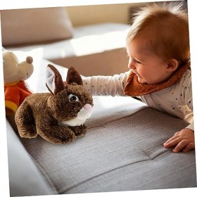 Totority Enfant Jouets Enfants Jouets en Peluche Animal Lapin Poupée Lapin Animal en Peluche Jouet Lapin Animal en Peluche Po