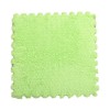 Tapis De Sol en Mousse Puzzle en Peluche, Carreaux De Tapis Carrés en Mousse à Emboîtement Doux, Tapis Moelleux pour Salon Et