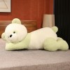KiLoom Nouveau Ours Couché Jouet en Peluche Poupée en Peluche Enfants Animal Doux Canapé Peluche Jouet Fille Cadeau D’Anniver