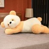 KiLoom Nouveau Ours Couché Jouet en Peluche Poupée en Peluche Enfants Animal Doux Canapé Peluche Jouet Fille Cadeau D’Anniver
