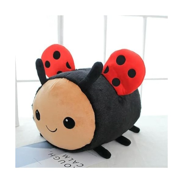 KiLoom Peluche Abeille Coccinelle Bébé Jouets Lmitation Lapin Fourrure Tissu Peluche Peluche Oreiller Bébé Maison Décoratif C