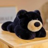 KiLoom Ours en Peluche Ours Noir Animal Crossing Logiciel Peluche Jouet poupée Oreiller Tissu Confortable Doux Chambre décora