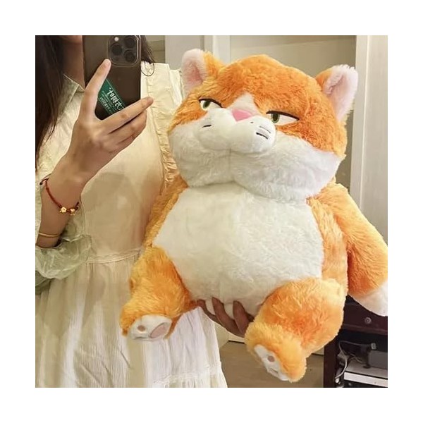 NOpinz Kawaii Peluche Douce Chat Jouet Peluche Animal poupée Enfants Cadeau Mignon Chat Oreiller décoration Anniversaire Cade