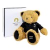 Doudou et Compagnie - Ours Prenium Paris 2024- Licence Officielle des Jeux Olympiques De Paris 2024 - Peluche Avec Bandana - 