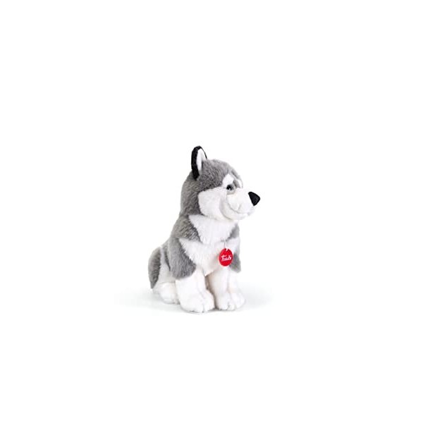 Trudi, Peluche réaliste, toute douce, Husky Marcus M, TUD22272