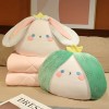 Carotte Créative Lapin Oreiller Peluche Jouet Peluche Doux Fraise Cactus Lapin Coussin De Sommeil Poupée Enfants Filles Migno