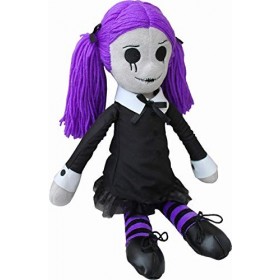 Spiral Viola Gothic Poupée en Peluche Douce en Chiffon à Collectionner
