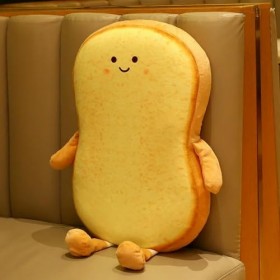 Kawaii Peluche Chignon Oreiller rempli Chocolat café Toast Nourriture Peluche Coussin Doux Sieste Oreiller Fille Cadeau Boula
