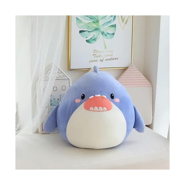 GagaLu Requin en Peluche Jouet créatif Mignon Requin poupée Super Doux Oreiller décoration Cadeau d’Anniversaire Enfants Cade