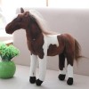 SaruEL Cheval Peluche Jouets Mignon en Peluche Animal Poupée Doux Cheval Jouets Enfants Cadeau D’Anniversaire Décoration À La