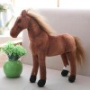 SaruEL Cheval Peluche Jouets Mignon en Peluche Animal Poupée Doux Cheval Jouets Enfants Cadeau D’Anniversaire Décoration À La