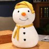 SaruEL Mignon Dessin animé Bonhomme de Neige Jouet en Peluche Oreiller poupée Hiver noël décoration à la Maison Enfants prése