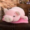 LfrAnk Cochon Doux Peluche Poupée Peluche Cochon Jouet Animal Doux en Peluche Chauffe-Mains Oreiller Couverture Enfants Cadea