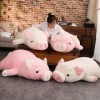 LfrAnk Cochon Doux Peluche Poupée Peluche Cochon Jouet Animal Doux en Peluche Chauffe-Mains Oreiller Couverture Enfants Cadea