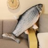 LfrAnk 3D Poisson Rouge Peluche Jouet en Peluche Animal Carpe Peluche Oreiller Créatif Canapé Oreiller Cadeau Enfants Jouets 