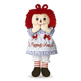 Bundle of 2 Aurora Dolls - 12 Raggedy Ann and Raggedy Andy by Aurora World Inc.