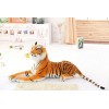 LfrAnk Réaliste Tigre léopard Peluche Tigre Jaguar poupée Enfants Cadeau d’Anniversaire Cadeau de Noël 75cm 1