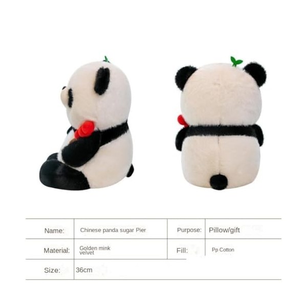 ARMED Peluches Mignon Et Mignon Trésor National Mignon Panda Sucre Dunner Poupée en Peluche Panda Poupée Cadeau danniversair