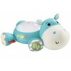 Fisher-Price Hippo Douce Nuit peluche veilleuse bébé, avec projection de lumière étoilée, musique et sons, dès la naissance, 