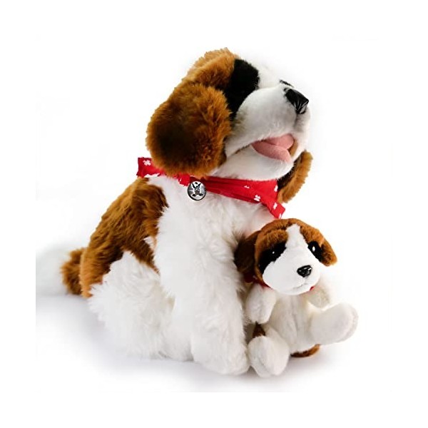 Ensemble de chien en peluche pour maman Frieda avec bébé