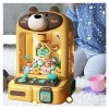 Machine à Pince Machine à Pinces pour Enfants avec 30 Peluches,10 Gashapons Machine à Pince Machine Attrape Bonbon Jeu Amusan