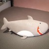 LfrAnk Requin Créatif Oreiller en Peluche Doux Matelas De Sol en Peluche Grande Taille Requin Jouet Mignon Garçon Cadeau De N