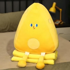 LfrAnk Kawaii Cheesecake Peluche Jouet créatif Nourriture Sangle d’Oreiller Fille Couverture canapé Coussin Peluche Mignon Ca