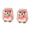 Toyvian 3 Pièces Poupée Marmotte Poupée en Peluche Animaux Winnie Lanimal en Peluche Poupée en Peluche Hamster Jouet en Pelu