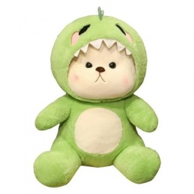 EacTEL Kawaii Ours Créatif Poupée Dinosaure Peluche Jouet en Peluche Animal Ours Étreindre Oreiller Drôle Fille Cadeau D’Anni