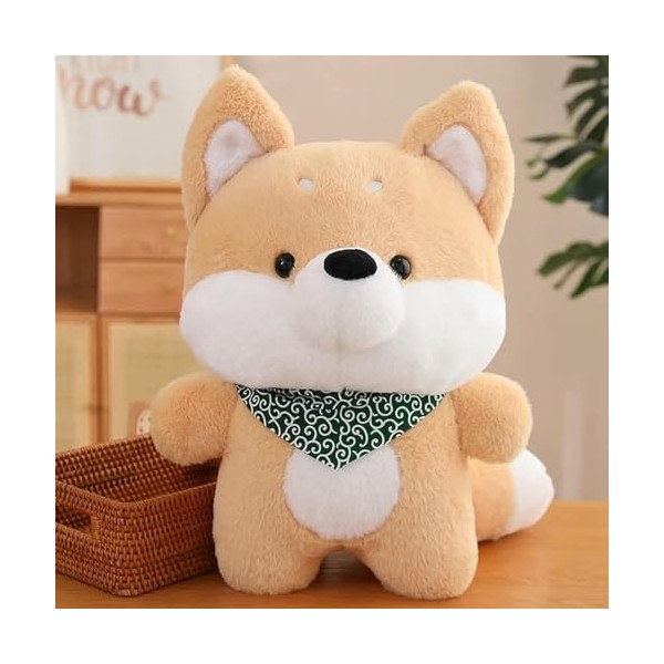 Chien Peluche Jouets Mignon Marron avec Peluche Peluches Oreiller pour Filles Garçons Cadeaux 70cm 1