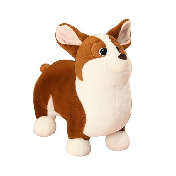 RedAeL Adorable figurine daction en forme de chien endormi, peluche super rembourrée, mignonne et confortable, jouet décorat