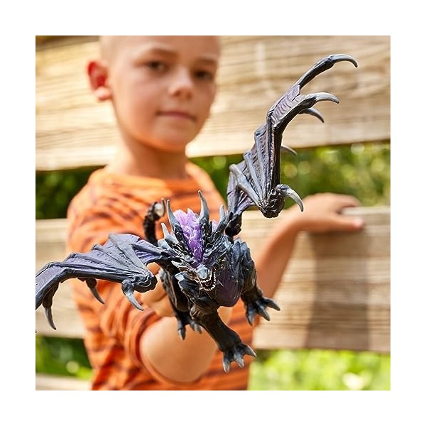 Schleich 70152 Dragon des Ténèbres, dès 7 ans, Eldrador® - figurine, 21,7 x 18,7 x 13,3 cm