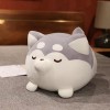 LfrAnk Kawaii Husky Peluche Jouet Mignon Animal Peluche Oreiller Peluche poupée Tapis de Couchage Fille Beau Cadeau d’Anniver