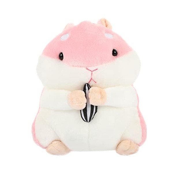 ibasenice 3 Pièces Jouet en Peluche Hamster Coussin Hamster Câlin en Peluche Peluches pour Hamsters Animal en Peluche Hamster