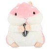 ibasenice 3 Pièces Jouet en Peluche Hamster Coussin Hamster Câlin en Peluche Peluches pour Hamsters Animal en Peluche Hamster