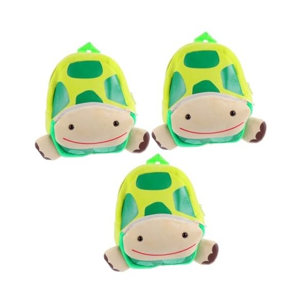 Didiseaon 3 Pièces Sac à Sac De Maternelle Animal Tout- Enfant Peluche