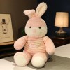 LfrAnk Géant Kawaii Peluche Lapin Jouet Mignon Lapin Oreiller en Peluche Animal Poupée Enfants Anniversaire Cadeau De Noël 90