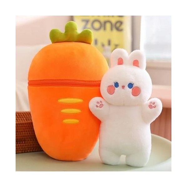 Nouveau Kawaii Lapin Peluche Jouet Peluche Fruits Fraise Oreiller Lapin Cochon Tapis Jouet Fille Enfants Cadeau D’Anniversair