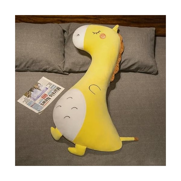 Peluche géante Mignon Peluche Dinosaure oie Girafe Oreiller lit Matelas de Couchage Fille Cadeau 100cm 2