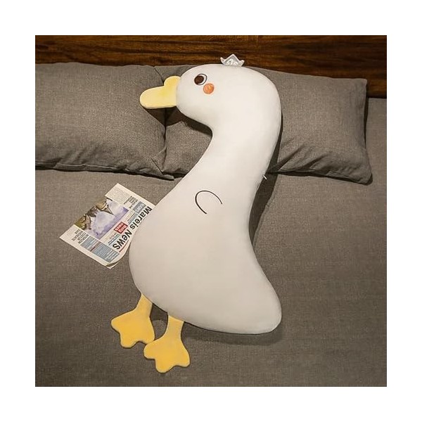 Peluche géante Mignon Peluche Dinosaure oie Girafe Oreiller lit Matelas de Couchage Fille Cadeau 100cm 2